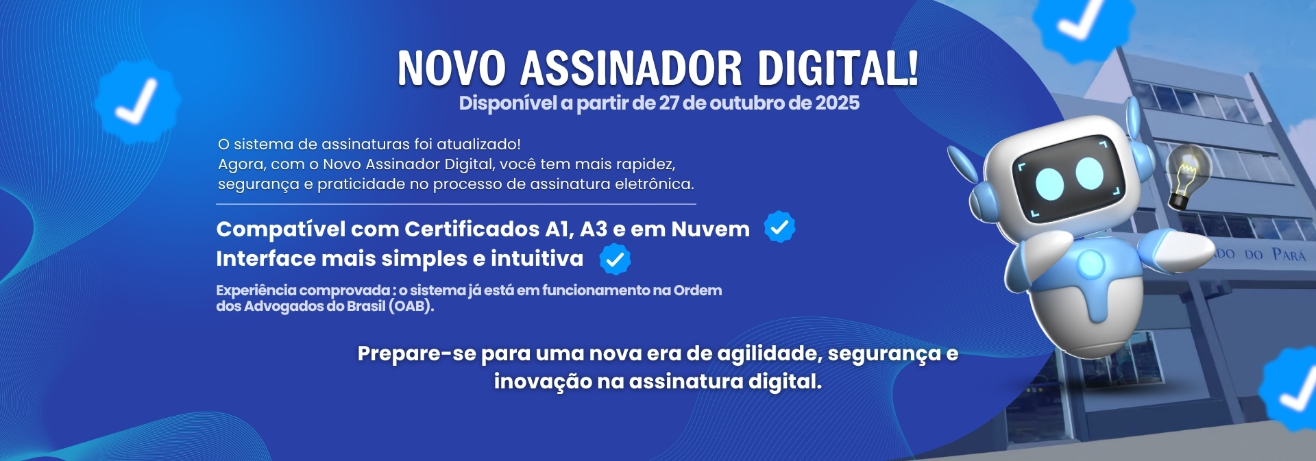 NOVO ASSINADOR DIGITAL 
